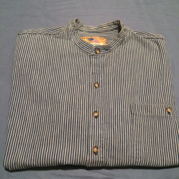 VINTAGE GREYSTONE INTERNATIONAL shirt relaxed comfort fit - Picture 4 of 8